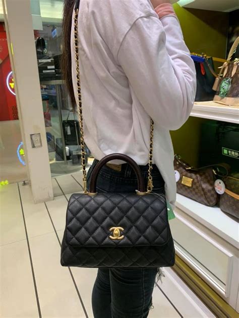 chanel coco handle small